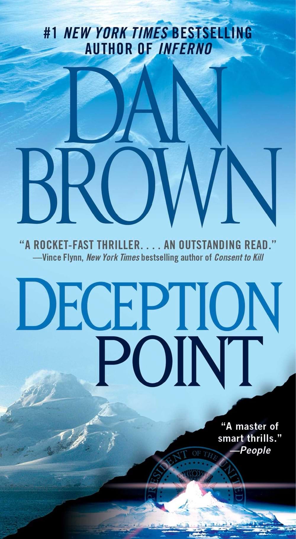 The cover of Deception Point