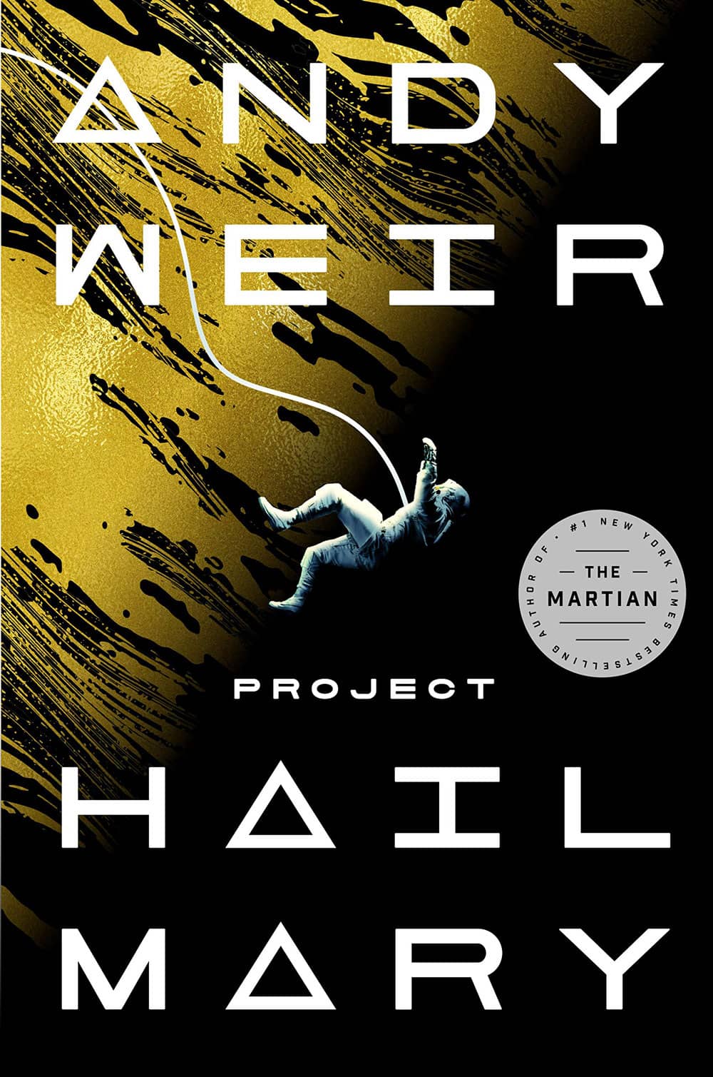 The cover of Project Hail Mary